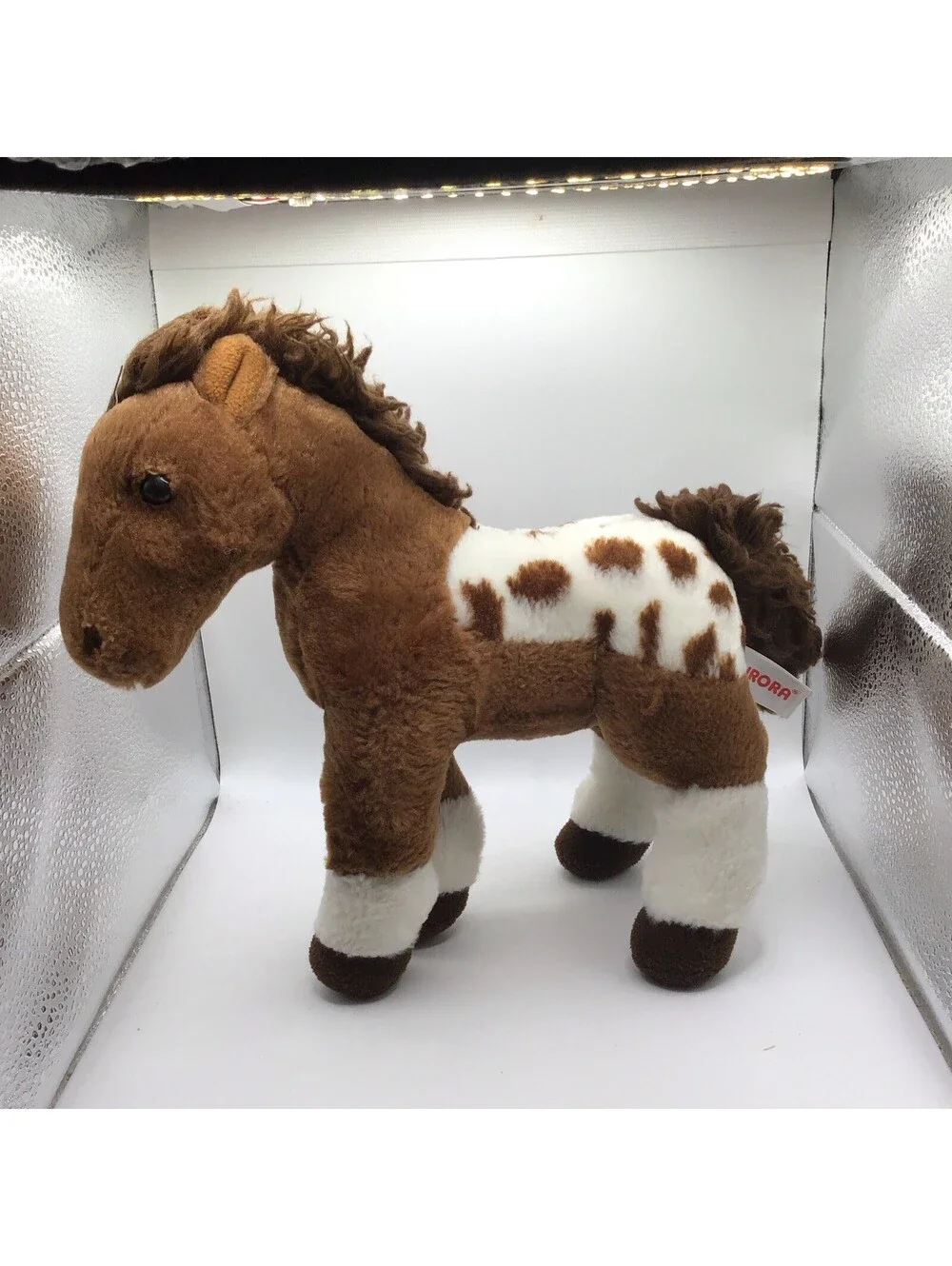 Aurora Appaloosa Horse Pony Plush Stuffed Animal 11